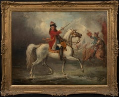 William III Of Orange (1650-1702) At the Battle Of The Boyne (1690),