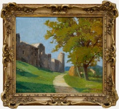 William Miller Frazer RSA (1864-1961) - 1930 Oil, Sunlight on Ruins