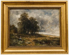 William Stewart MacGeorge (1861-1931) - 19th Century Oil, Windswept Landscape