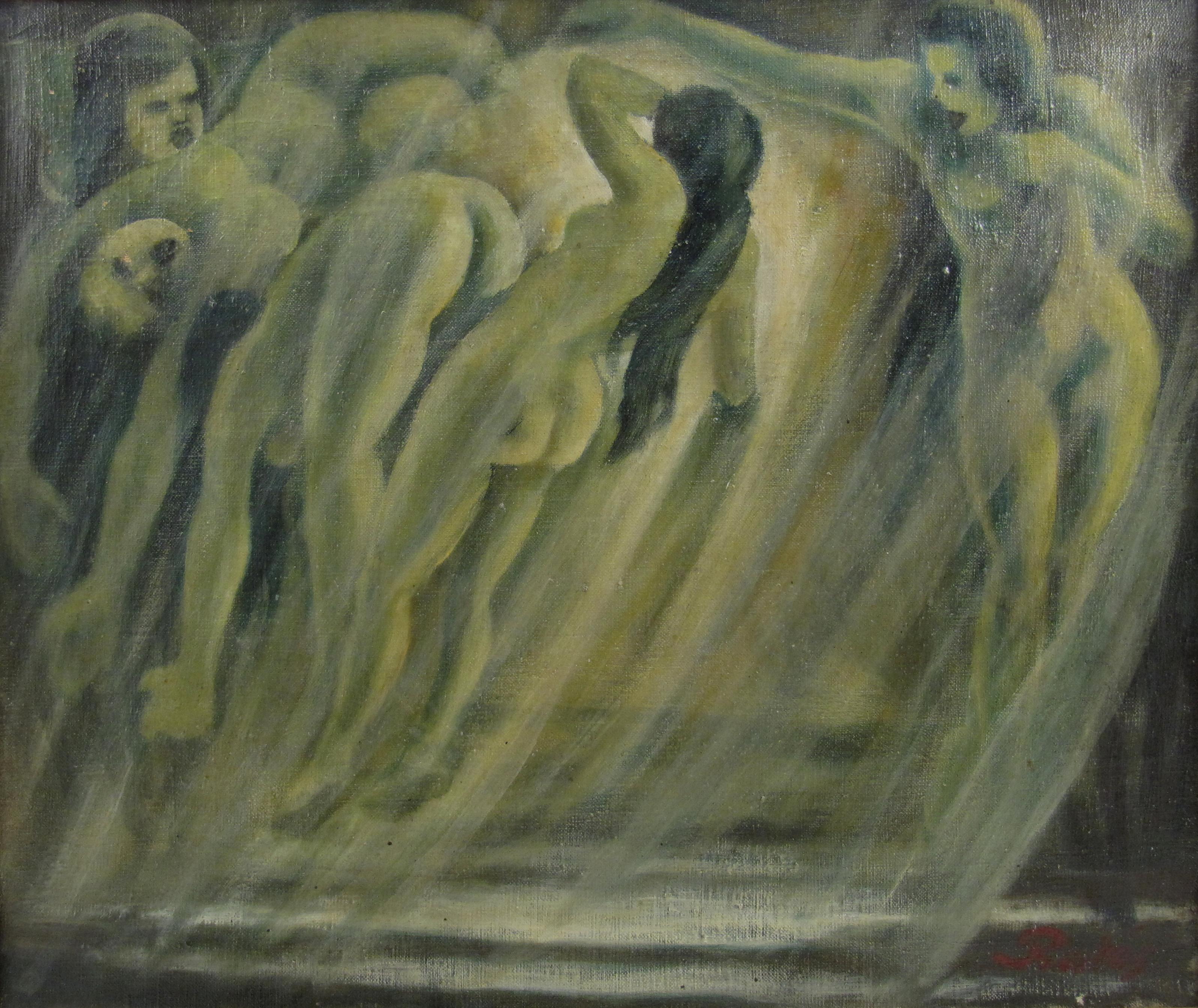 the witches 1990 painting