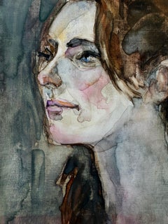 Woman in Profile Portrait