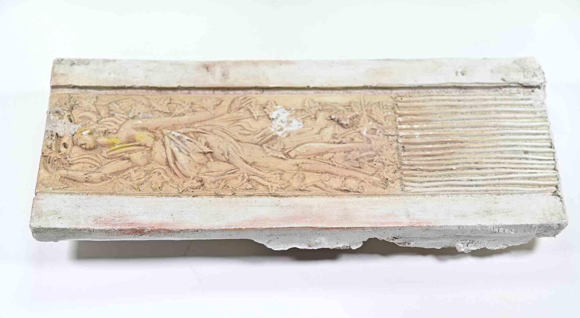 Frau - Ölgemälde - Mitte des 20. Jahrhunderts – Painting von Unknown
