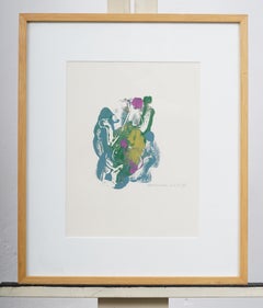 "Woman Series" Vintage American Abstract Painting
