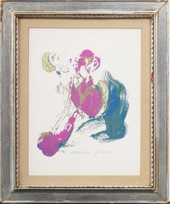 "Woman Series" Vintage American Abstract Painting