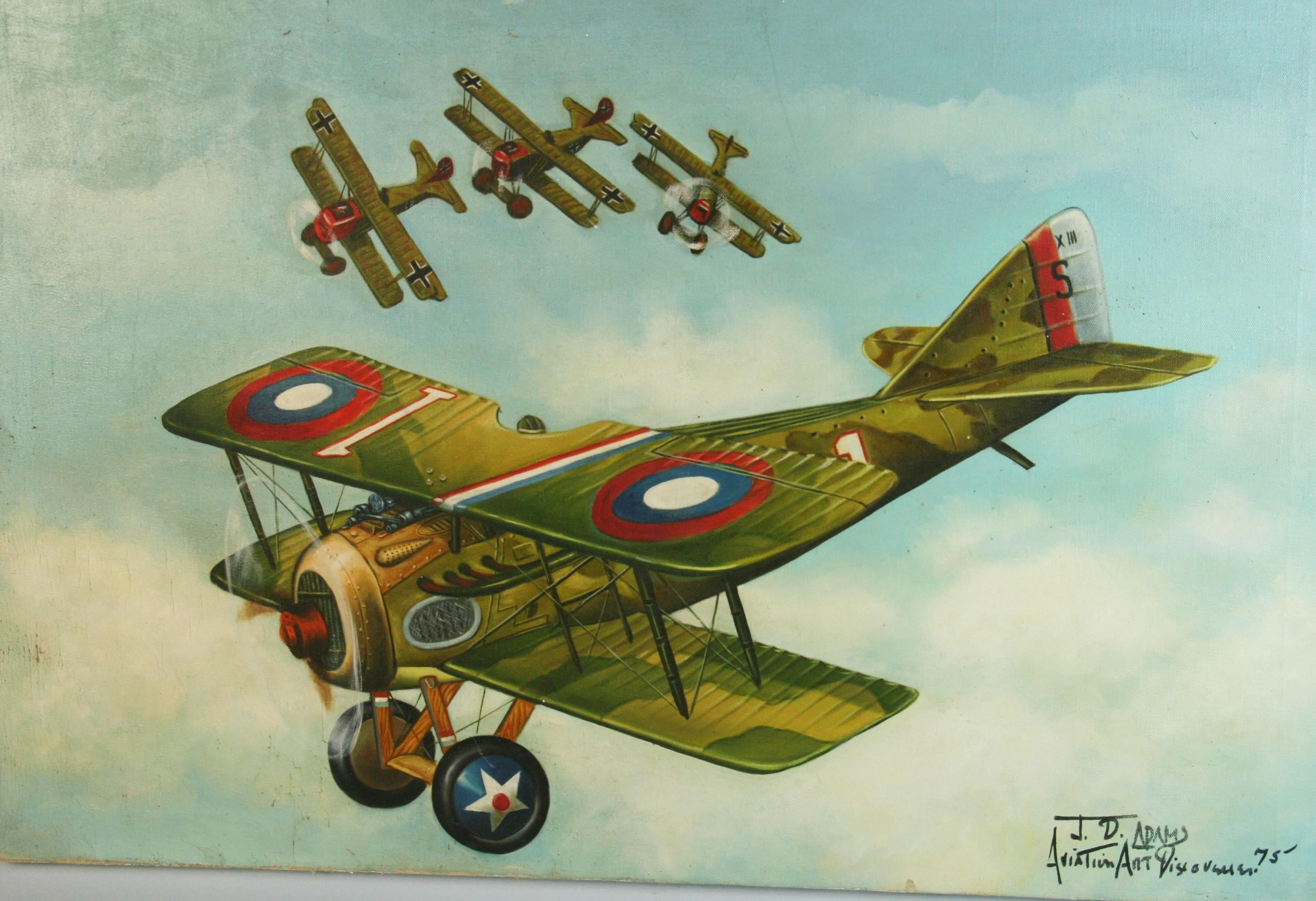 World  War II  Biplanes By JD Adams 1975