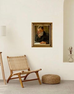 XIX Century Signed and Framed Portrait