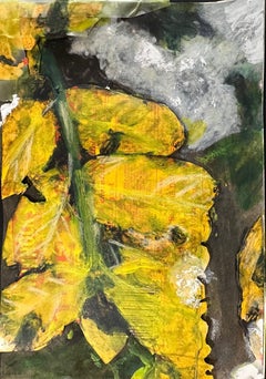 Yellow Leaves III by Claudia Capri