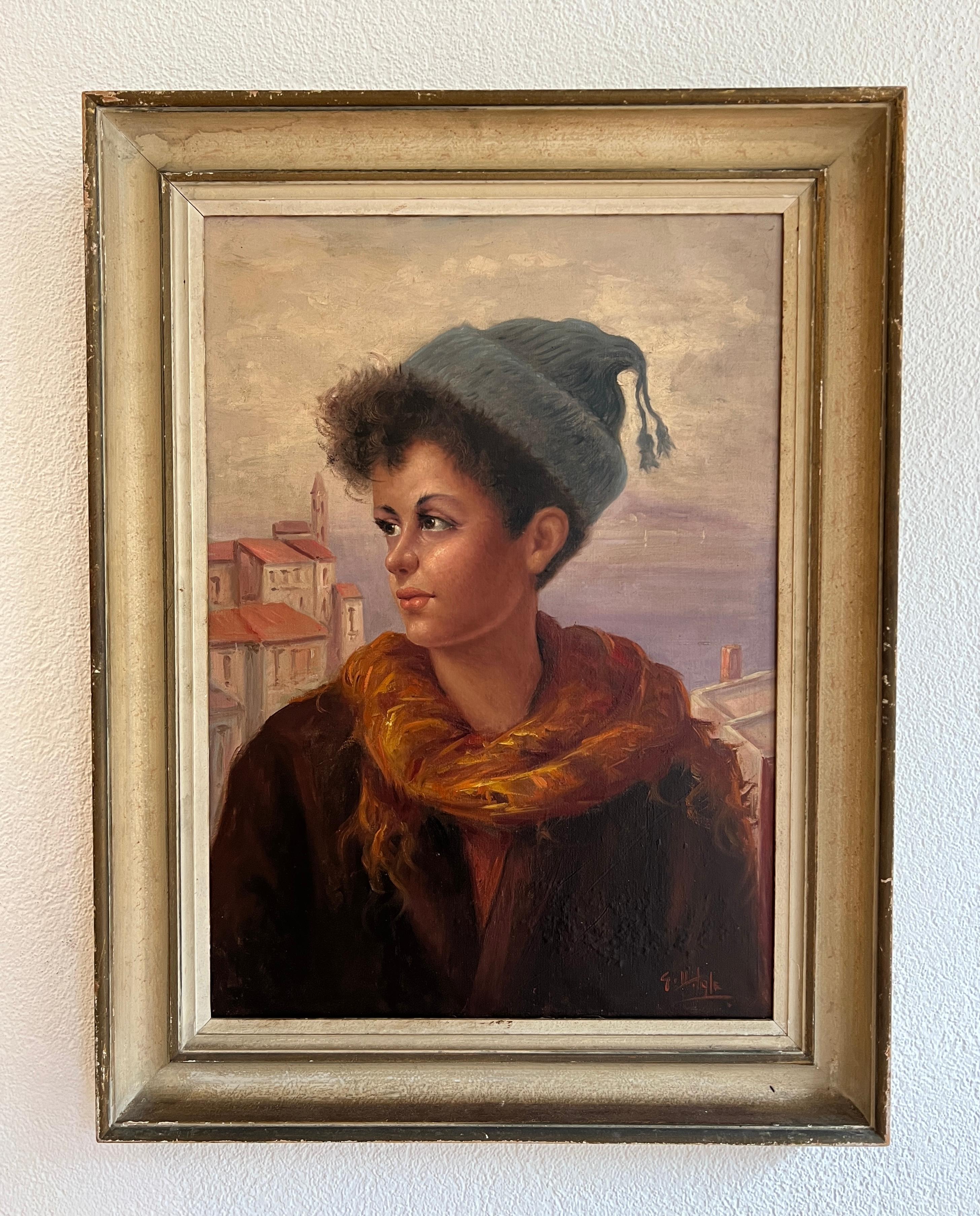 Giovane pescatore - Painting di Unknown