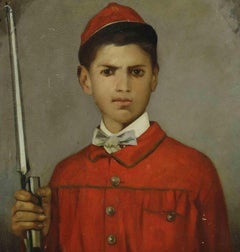 Young Garibaldine - Paint - 19th century