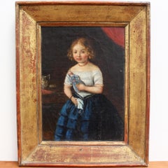 'Young Girl with Her Doll' (Late 18th Century)
