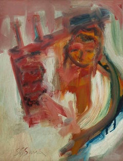 Young Lad with Torah Scroll