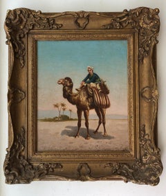 Young man on his camel