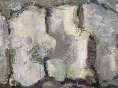 Yvette Dubois-Habasque French Cubist Abstract Painting