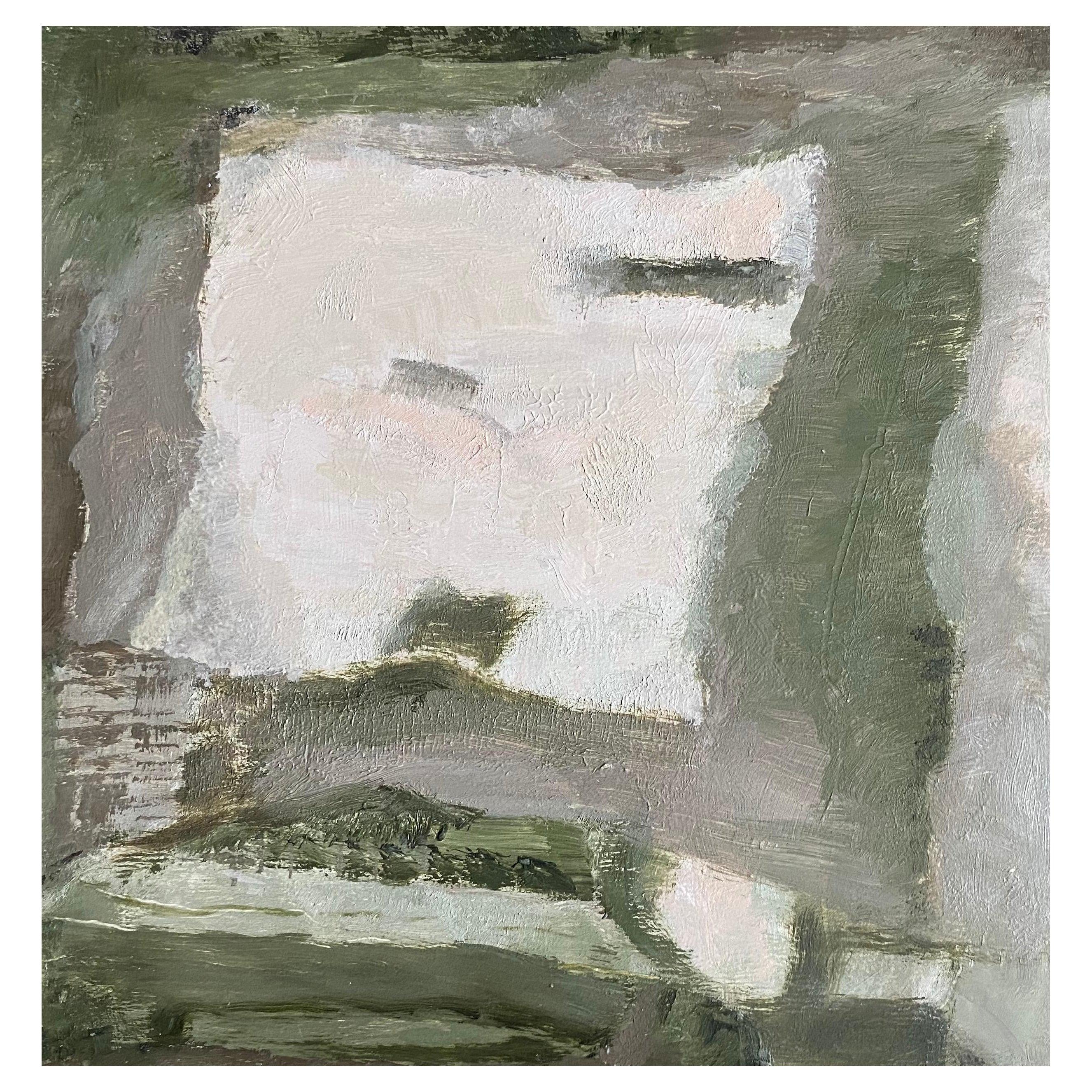 Yvette Dubois Habasque Quadro astratto cubista francese
