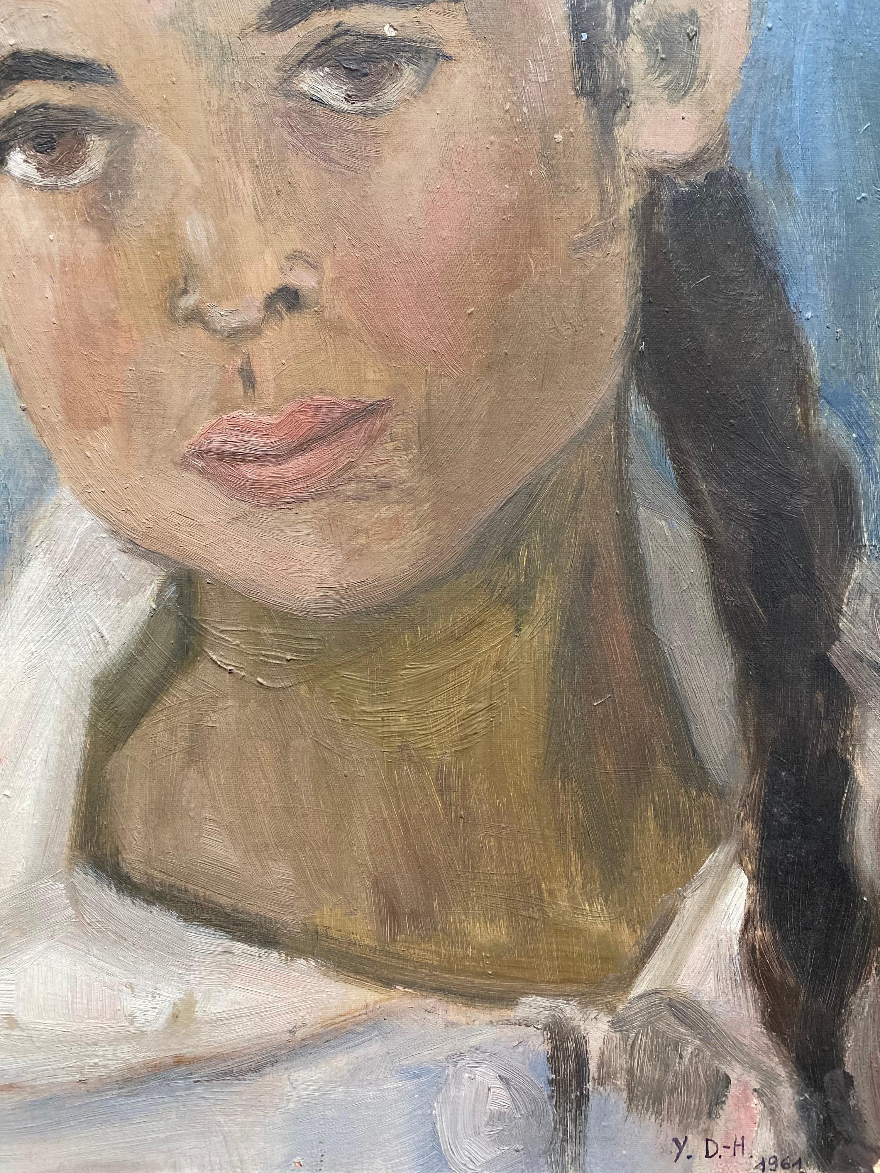 Yvette Dubois Habasque Peinture française en vente 2
