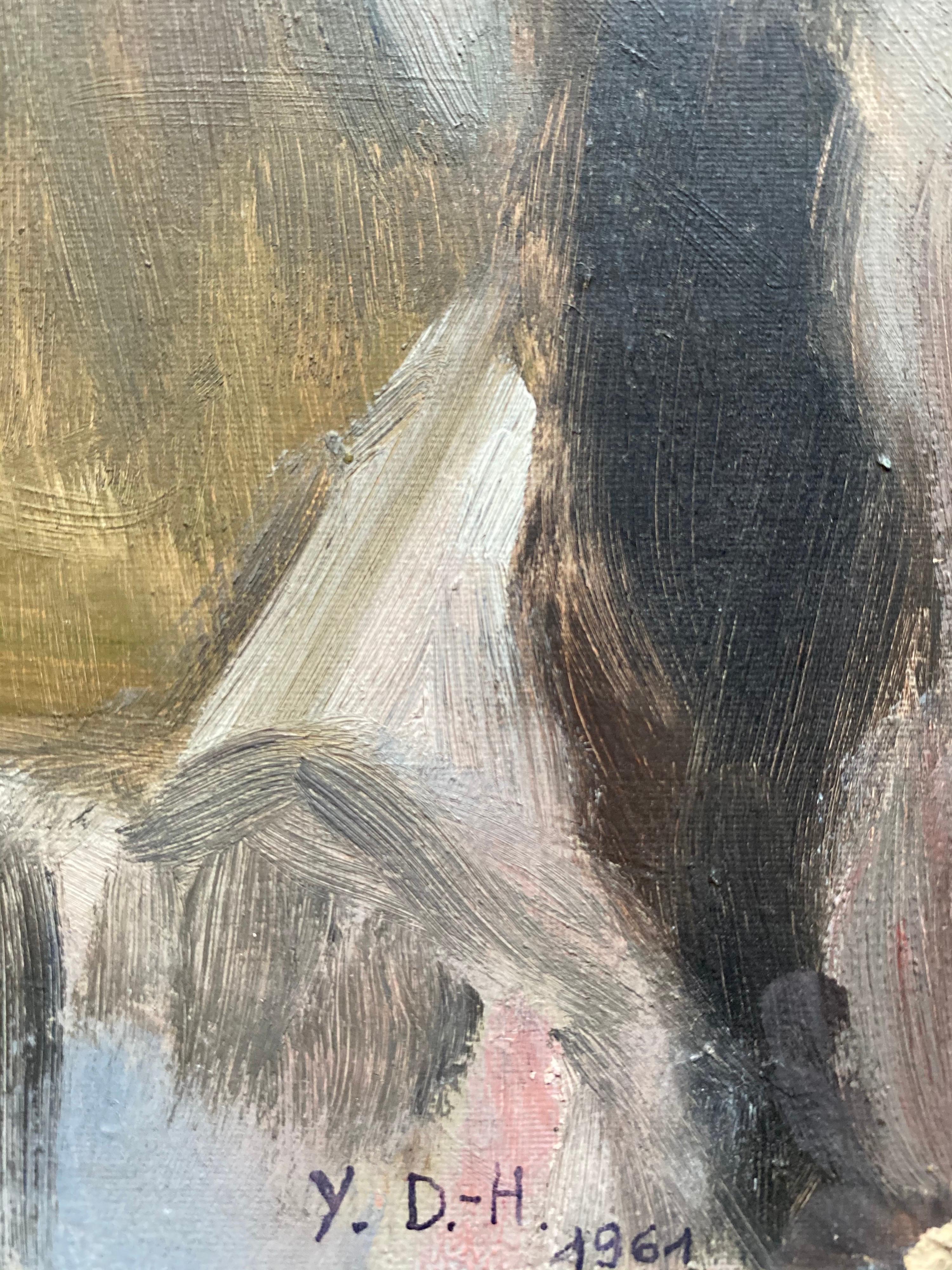 Yvette Dubois Habasque Peinture française en vente 5