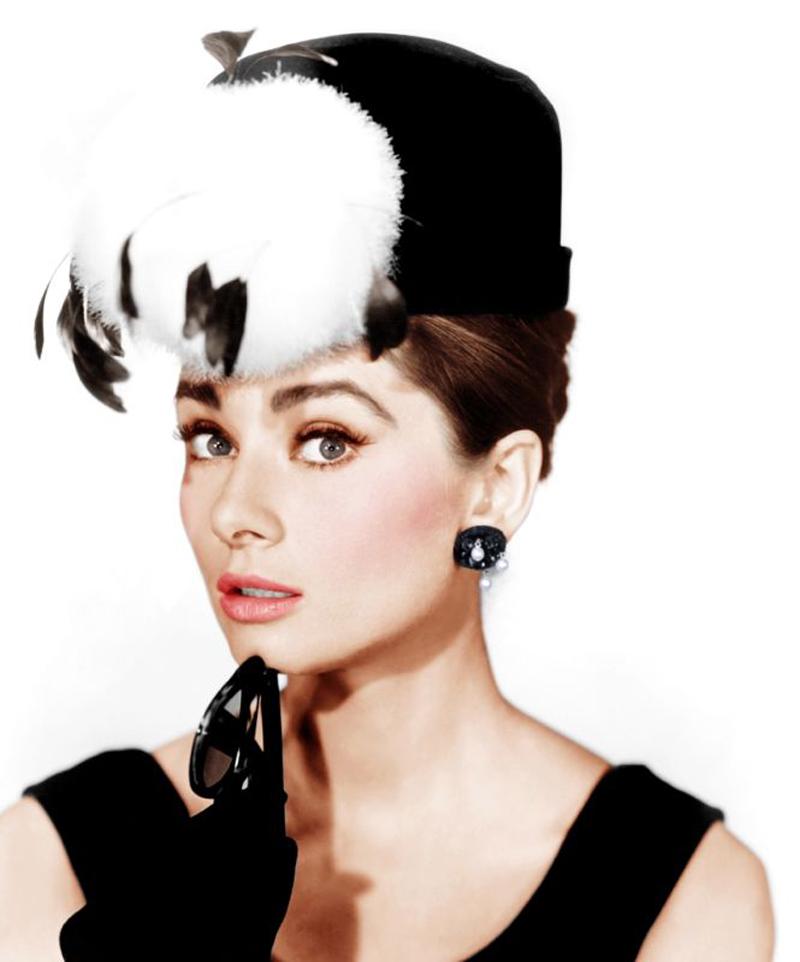 Unknown Portrait Photograph - ' Breakfast At Tiffany's '  Oversize C Print