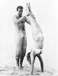007 Catches Ursula - Black and White Print from the Getty Images Archive