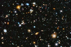 36x24 "Hubble Deep Field" Telescope Space Photography NASA Archival Print