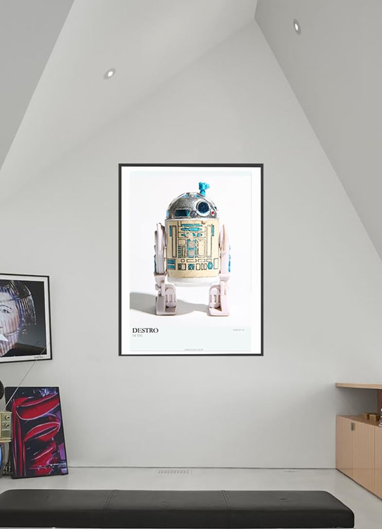 36x48 Gallery Exhibition Poster- R2D2 Star Wars  DESTRO EXHIBITION Pop Art - Photograph by Unknown