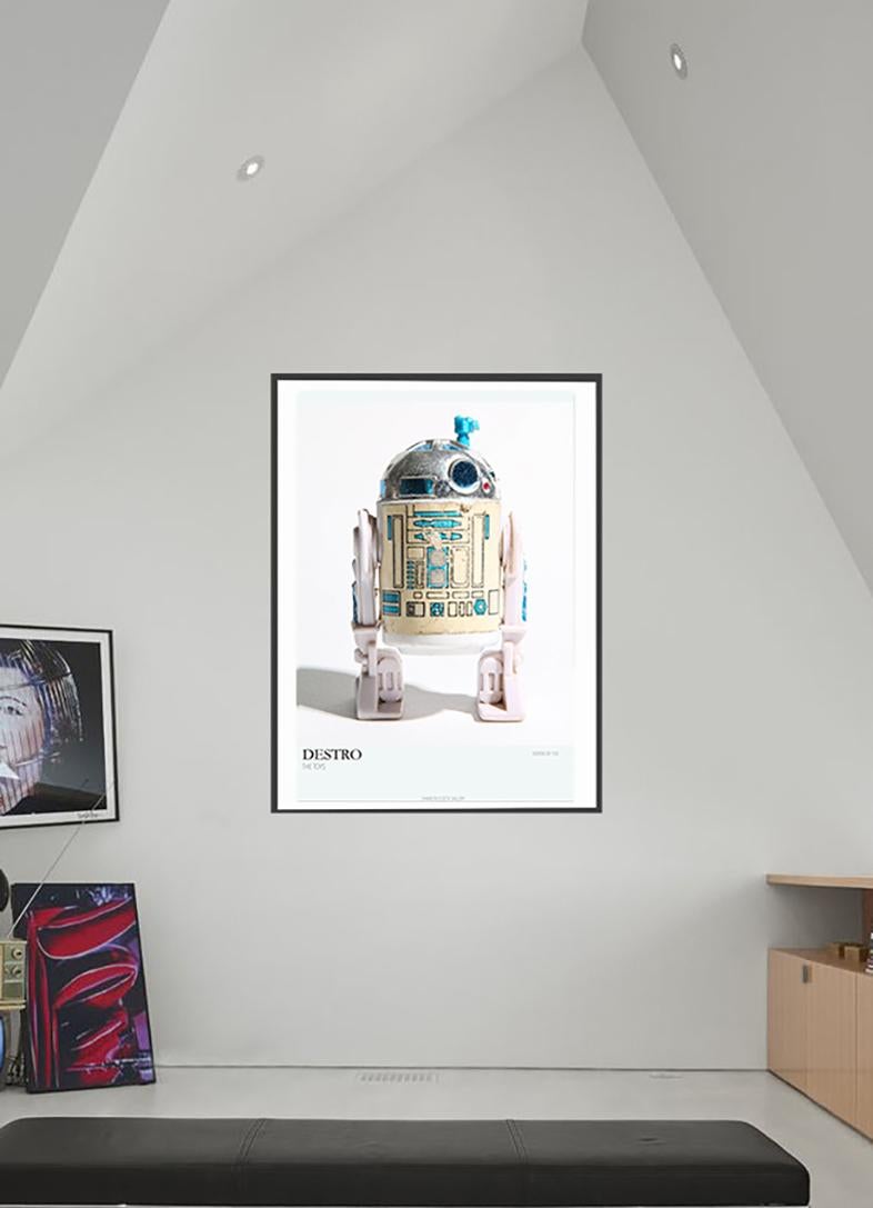 36x48 Galerieausstellungsplakat- R2D2 Sternkriege  DESTRO EXHIBITION Pop Art – Photograph von Unknown