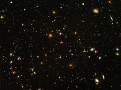 Affiche d'archives de la NASA du télescope Hubble Deep Field, 36x48