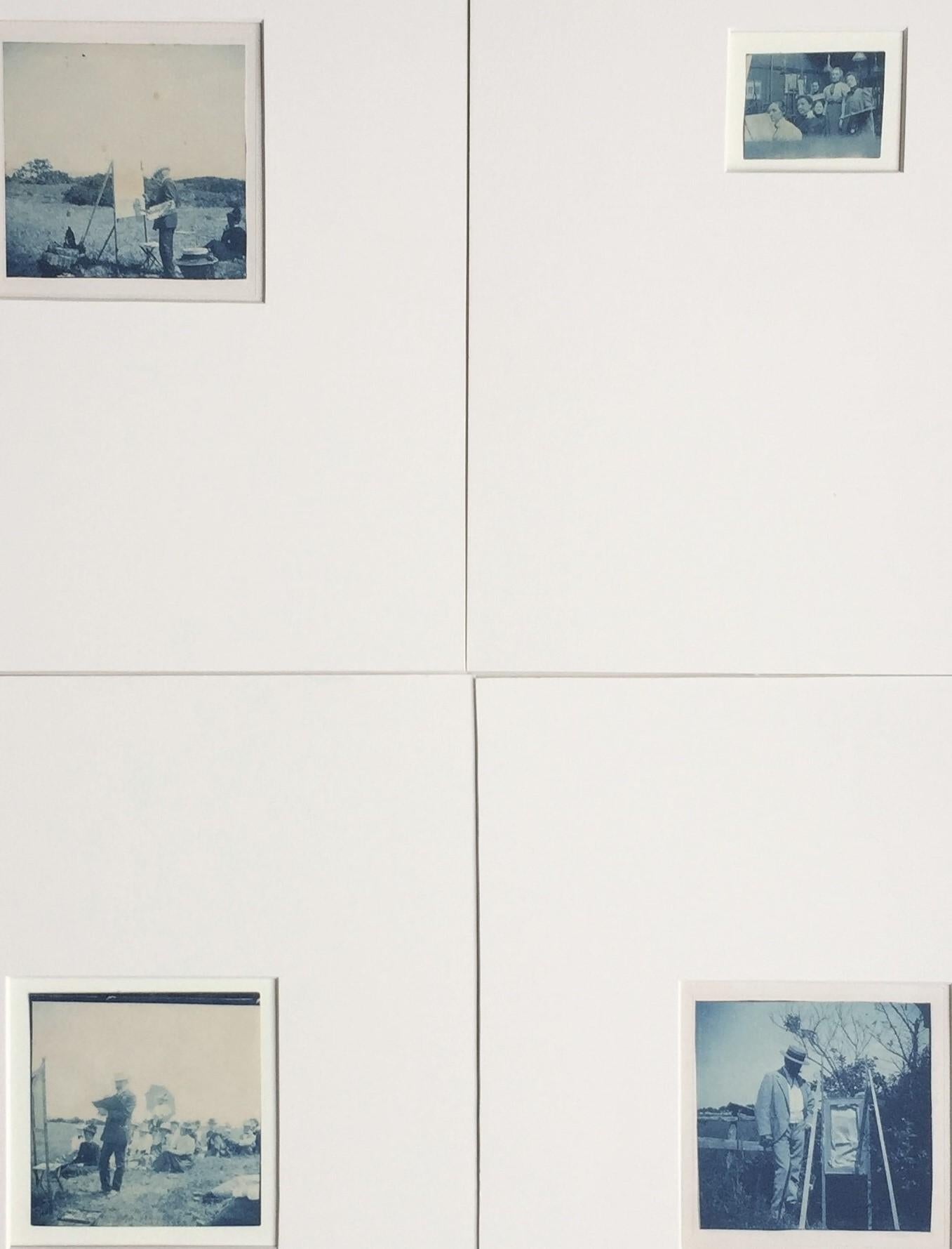 4 Cyanotypes of William Merritt Chase's Classes at Shinnecock Hills, Long Island For Sale 1