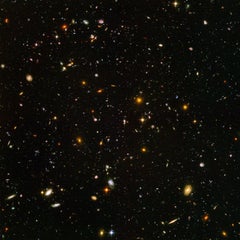 40x50  Telescopio "Hubble Deep Field" Fotografía espacial Impresión artística de la NASA