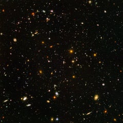 40x50 « Hubble Deep Field », photographie du télescope spatial, impression d'art de la NASA