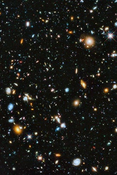 48x36 "Hubble Deep Field" Telescope Space Photography NASA Archival Print