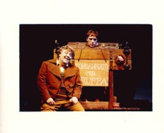 Una escena de "Rugantino" - Foto de época - Años 90
