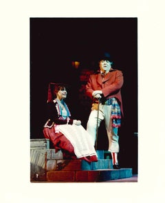 Una escena de "Rugantino" - Foto de época - Años 90