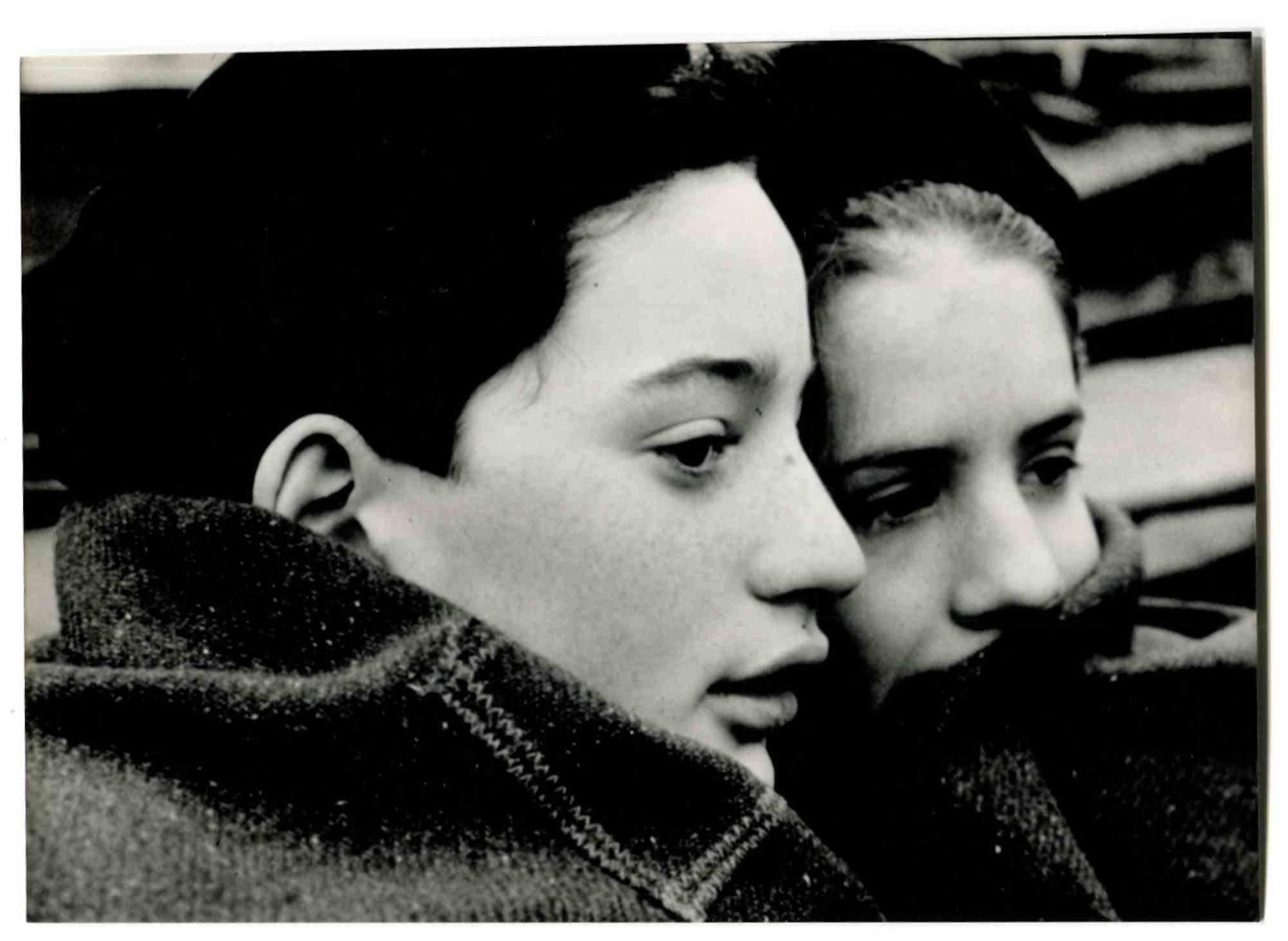Unknown Black and White Photograph – Eine Szene aus dem Film Au revoir les Enfant  - 1987