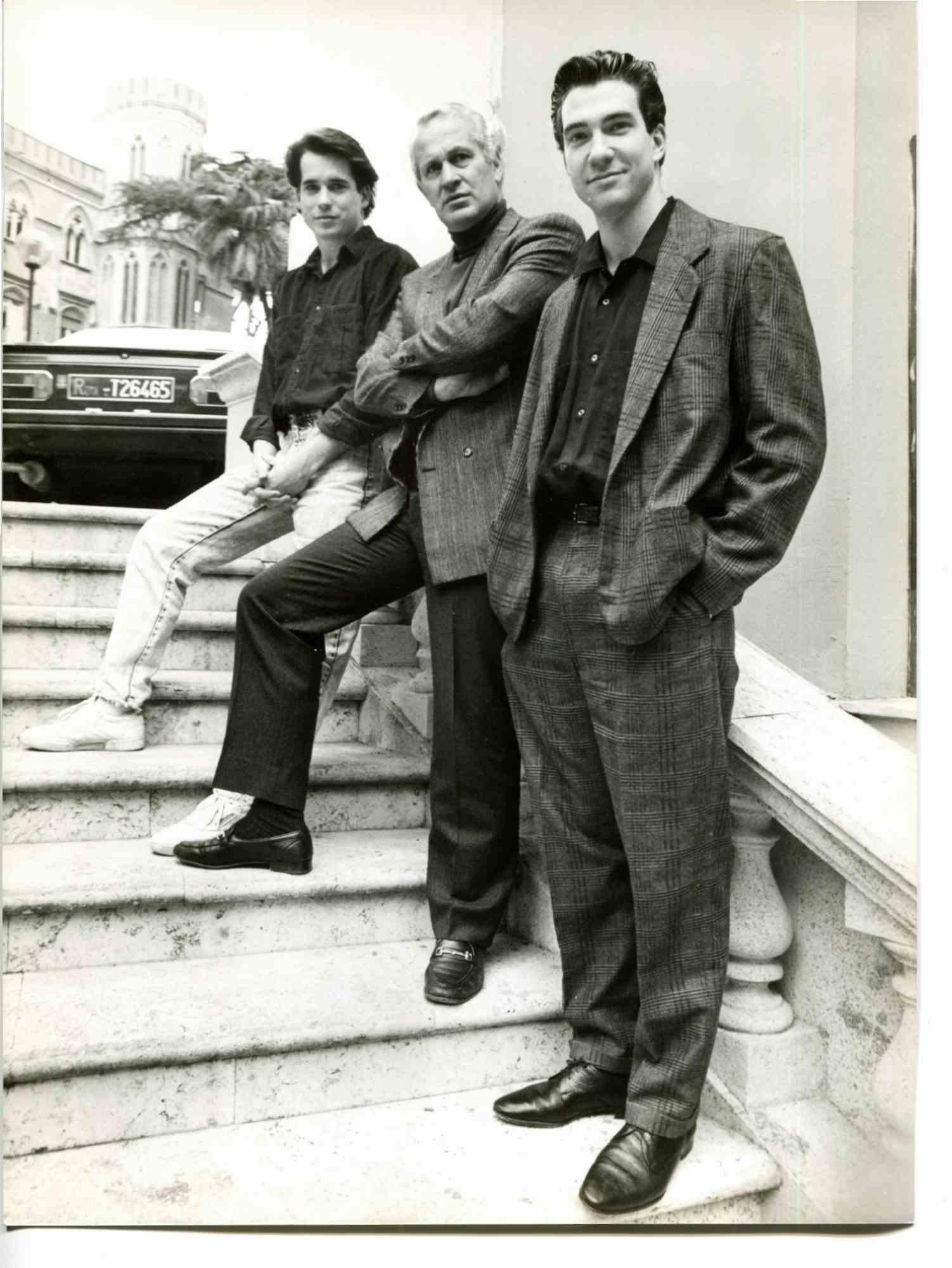 Unknown Figurative Photograph - Actors of The Film Hamburger Hill - Photo - 1988