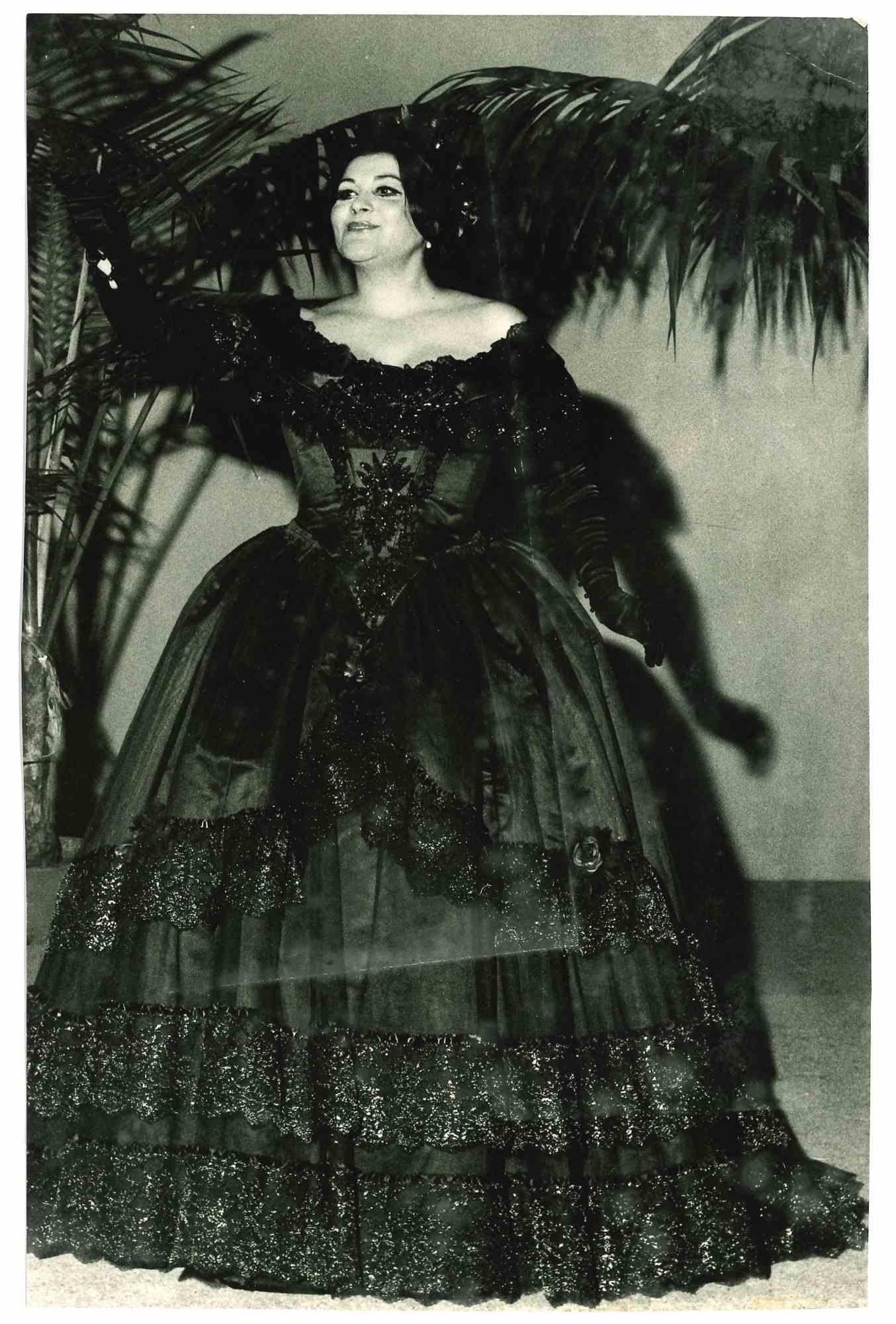 Unknown Portrait Photograph - Adriana Maliponte - Vintage Photograph - 1970s