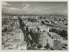 Vista aerea di Lisbona - Fotografia d'epoca - 1967