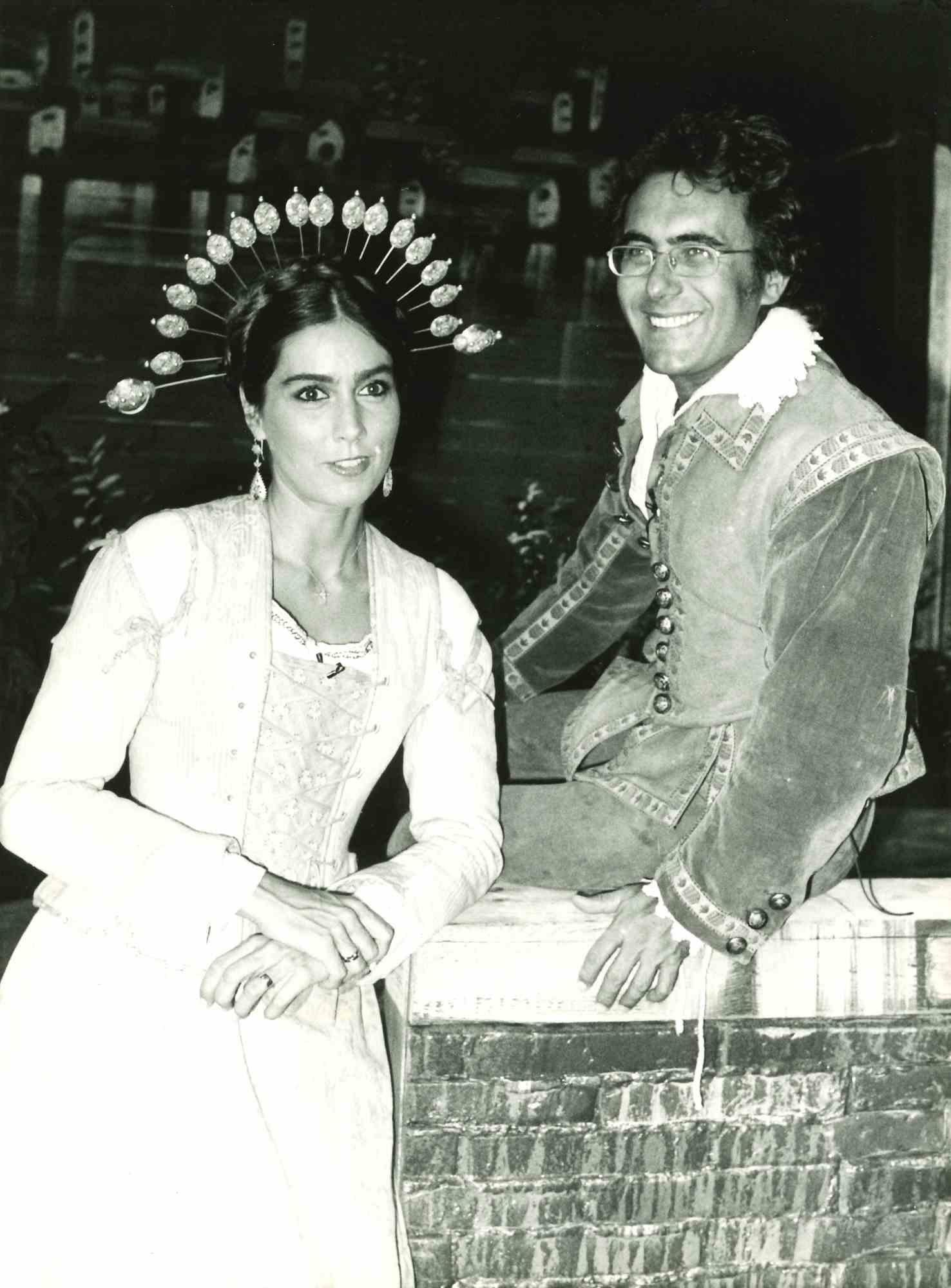 Unknown Portrait Photograph - Al Bano and Romina Power - Photograph - 1980s