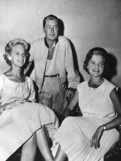 Alan Ladd, Sue Carol and Alana Ladd, Photograph, 1950s