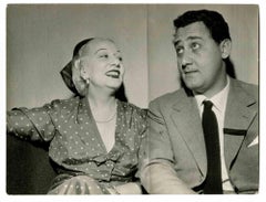 Alberto Sordi – Vintage-Foto – Mitte des 20. Jahrhunderts 