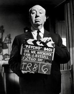 Alfred Hitchcock "Psycho" Globe Photos Fine Art Print