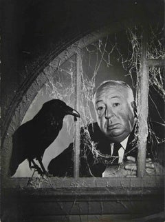 Alfred Hitchcock – Vintage-Foto – 1963