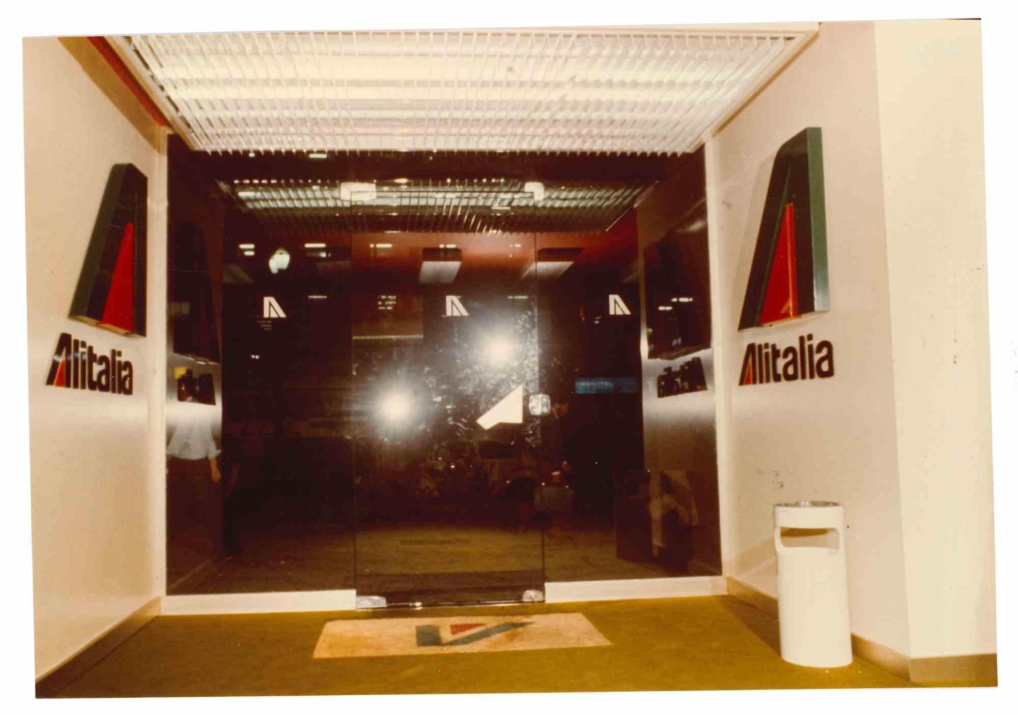 Unknown Color Photograph - Alitalia - Historical Photos  - Rome Branch of San Paolo - 1970s