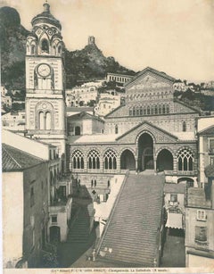 Amalfi-Kathedrale – Vintage-Foto – frühes 20. Jahrhundert