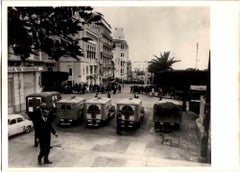 Ambulances, Algeria - Original Vintage Photograph - Mid-20th Century