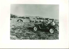 American Cattle Breeder – Vintage-Fotografie – Mitte des 20. Jahrhunderts