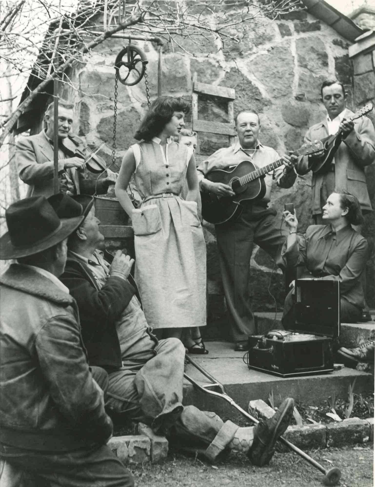 La musique populaire américaine s'étend sur plusieurs générations - Photographie vintage - Milieu du XXe siècle