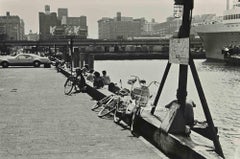 Les Américains en Bicyclettes - Photographie Vintage - Années 1960