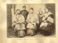 Ancient Chinese Costumes - Original Albumen Prints - 1890s