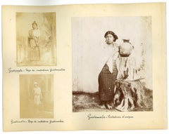 Ancient Customs and Traditions of Guatemala - Original Antique Photos - 1880s