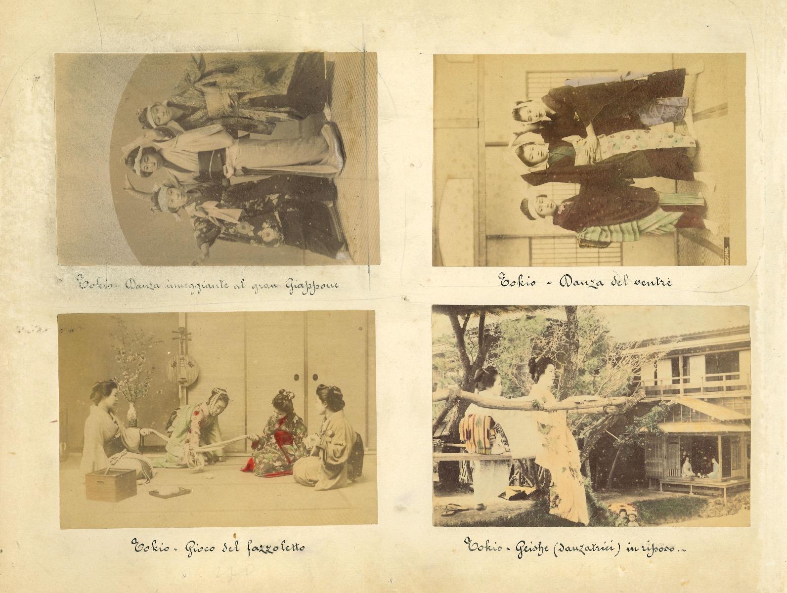 Ancient Japanese Ethnographic Photographs, Tokyo - Albumen Prints - 1880s/90s